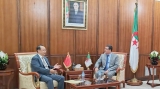 وزير الصحة، محمد صديق آيت مسعودان - سفير الصين بالجزائر دونغ غوانغلي