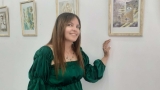 الفنانة التشكيلية فاطمة الزهراء بودخانة