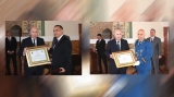 رئيس الجمهورية، السيد عبد المجيد تبون - المدير العام للأمن الوطني، علي بداوي - الرئيس المدير العام للشركة الجزائرية للكهرباء والغاز &quot;سونلغاز&quot;، مراد عجال 