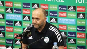 مدرب المنتخب الوطني جمال بلماضي