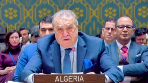 ممثل الجزائر الدائم لدى الأمم المتحدة، عمار بن جامع