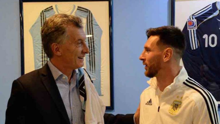 Argentine president asks Messi to return home