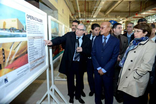 تسليم &quot;أوبرا الجزائر&quot; في أكتوبر 2015