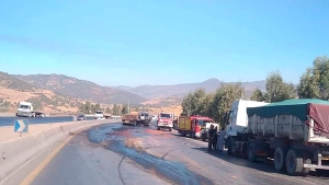 دراسة أسباب حوادث المرور بمنحدر الجباحية