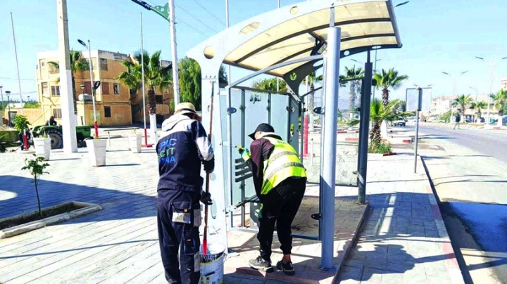 تدخلات ميدانية لدعم جمالية المدن