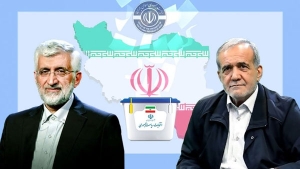 بزشكيان وجليلي إلى جولة ثانية من انتخابات الرئاسة الايرانية