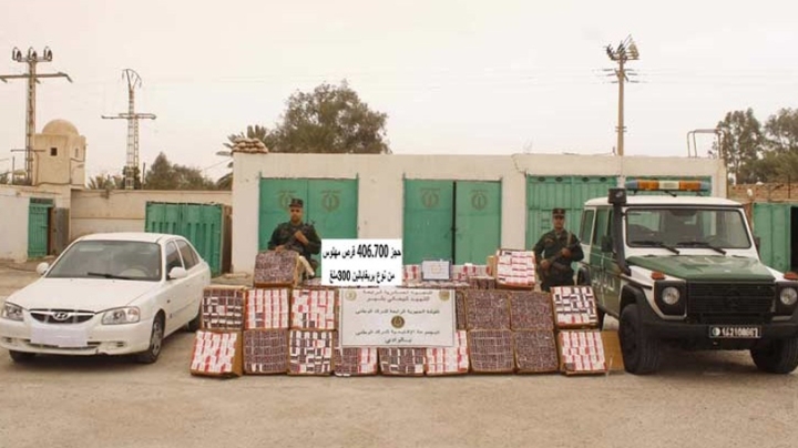 إحباط تمرير ما يقارب 14 قنطارا من الكيف عبر الحدود مع المغرب