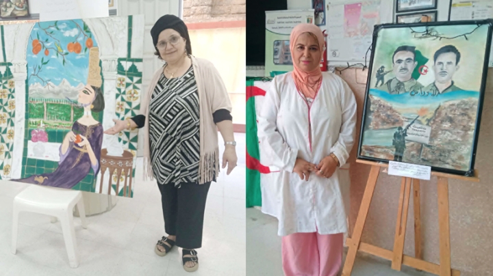 ريشة فنانتين ترسم وتوّثق تاريخ الجزائر