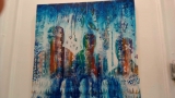 حوار فني بين الرسم والنحت والتصوير