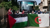 قافلة الصمود تنطلق من الجزائر لكسر الحصار عن القطاع