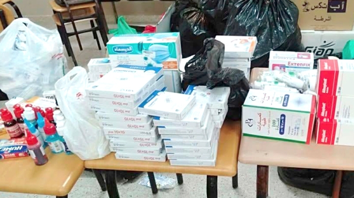 الصيدلية المركزية بسكيكدة تستقبل المساعدات الطبية