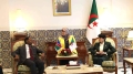 رئيسة المحكمة الدستورية، ليلى عسلاوي - رئيس المحكمة العليا لجمهورية ناميبيا، بيتر شيفوتي